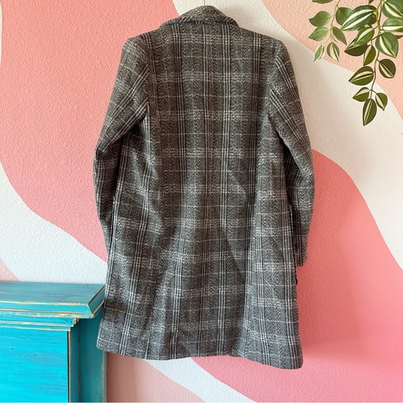 Promesa Plaid Houndstooth Vici Blazer Jacket Wool Small - Picture 3 of 6